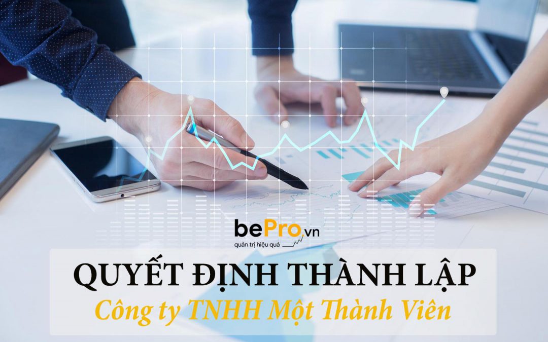 Quyết định thành lập công ty TNHH một thành viên