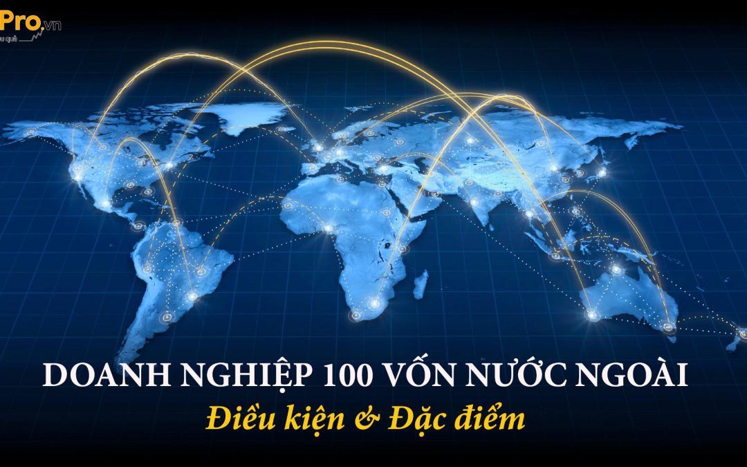 Doanh nghiệp 100 vốn nước ngoài – Điều kiện và đặc điểm 