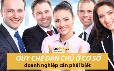 Quy chế dân chủ ở cơ sở doanh nghiệp cần phải biết